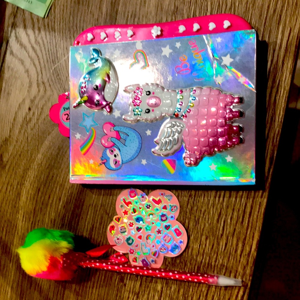 This is a notebook for kids
